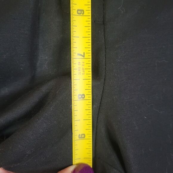 Dalia Black Cropped Pants - Picture 12 of 13